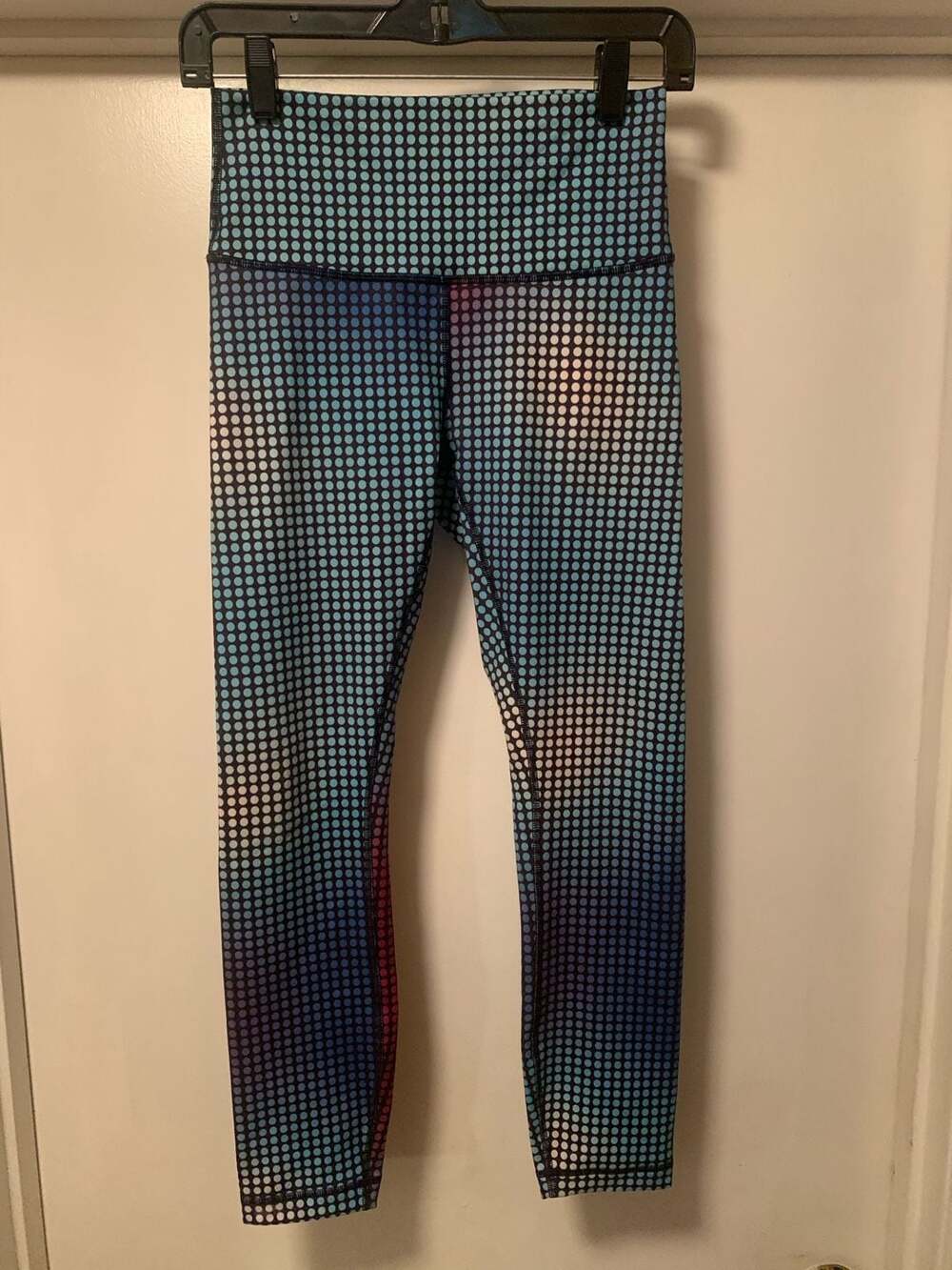 Lululemon Wunder Under Pant III Cosmic Dot Black Polka Ombre Leggings